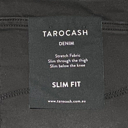 Tarocash Men’s Jeans Stretch Denim Black Size 42-inch Waist Zip Fly New With Tags