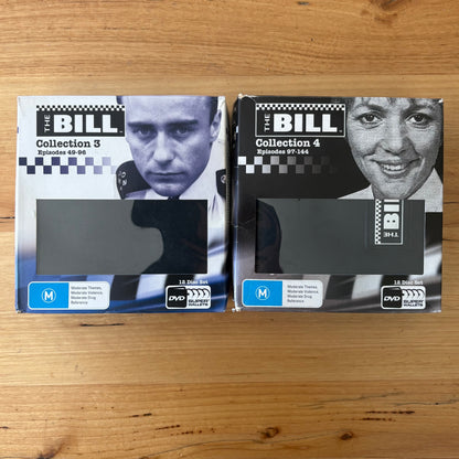The Bill Collections 3 and 4 DVD Boxed with Wallets 24-Disc PAL 4 VGC