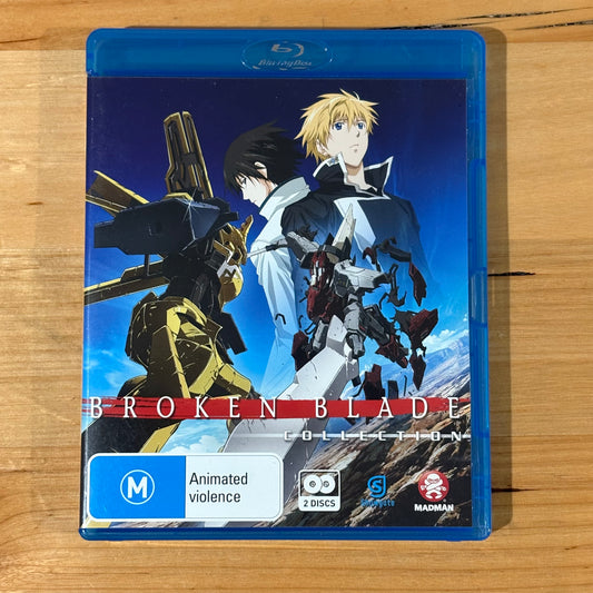 Broken Blade Collection Anime 2-Disc Set Region B VGC