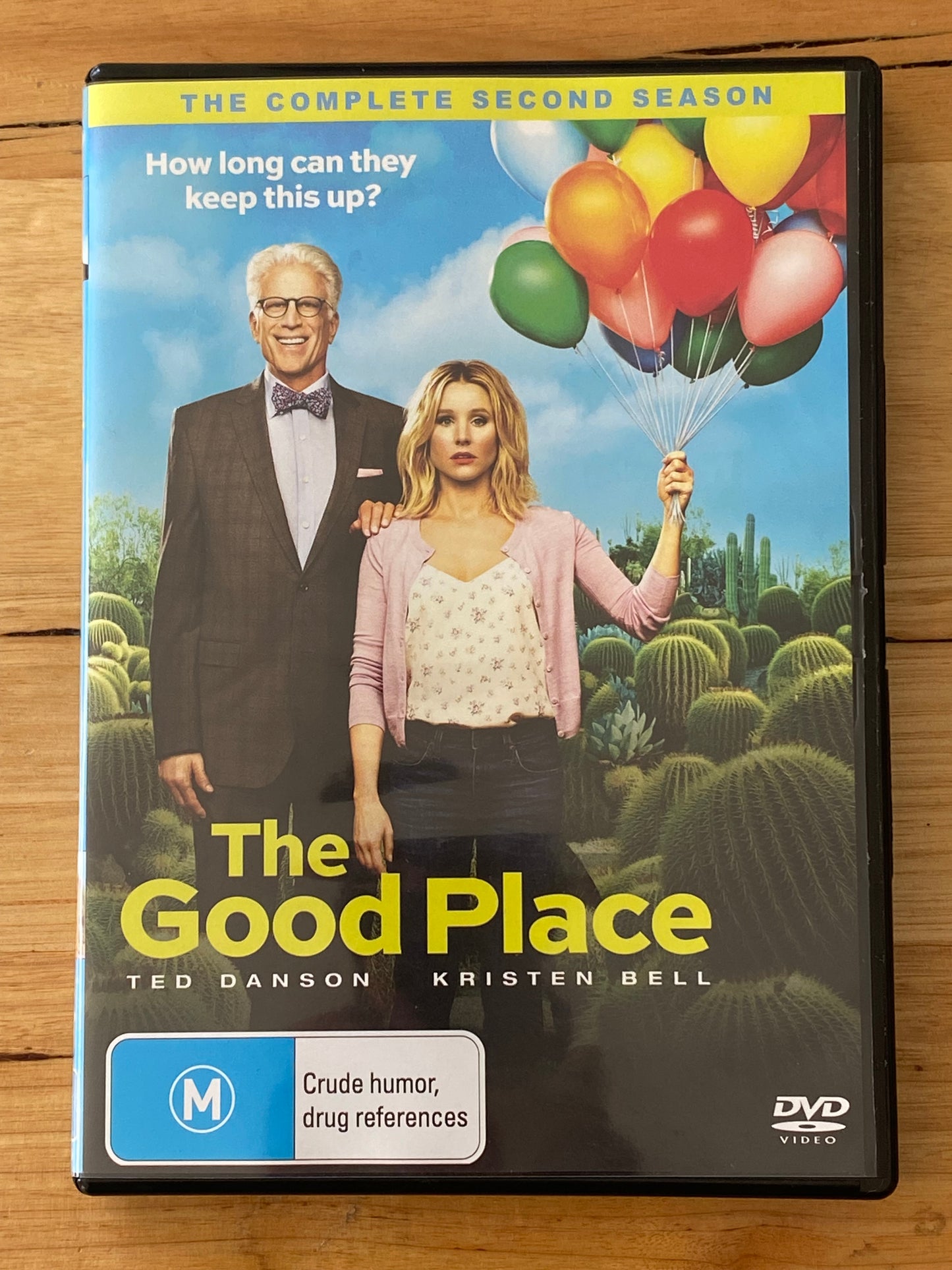 The Good Place Season 2 DVD Ted Danson Kristen Bell 3-Disc PAL 4 VGC