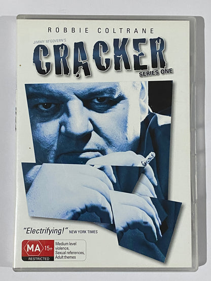 Cracker Series 1-3 DVD Robbie Coltrane British Crime Drama PAL 4 VGC