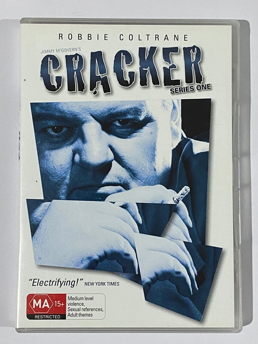 Cracker Series 1-3 DVD Robbie Coltrane British Crime Drama PAL 4 VGC