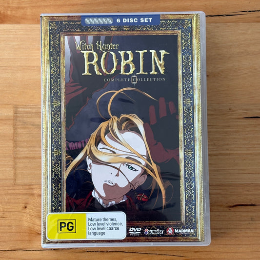 Witch Hunter Robin Complete Collection DVD Anime 6-Disc PAL 4 VGC