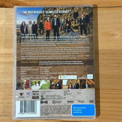 Broadchurch Series 1-3 Complete DVD Olivia Colman David Tennant PAL 4 VGC