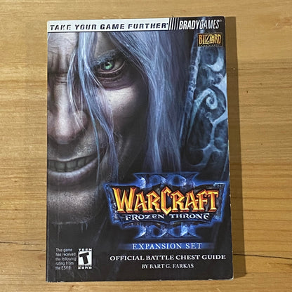 Warcraft Frozen Throne Expansion Pack Manual Battle Chest Guide Paperback GD