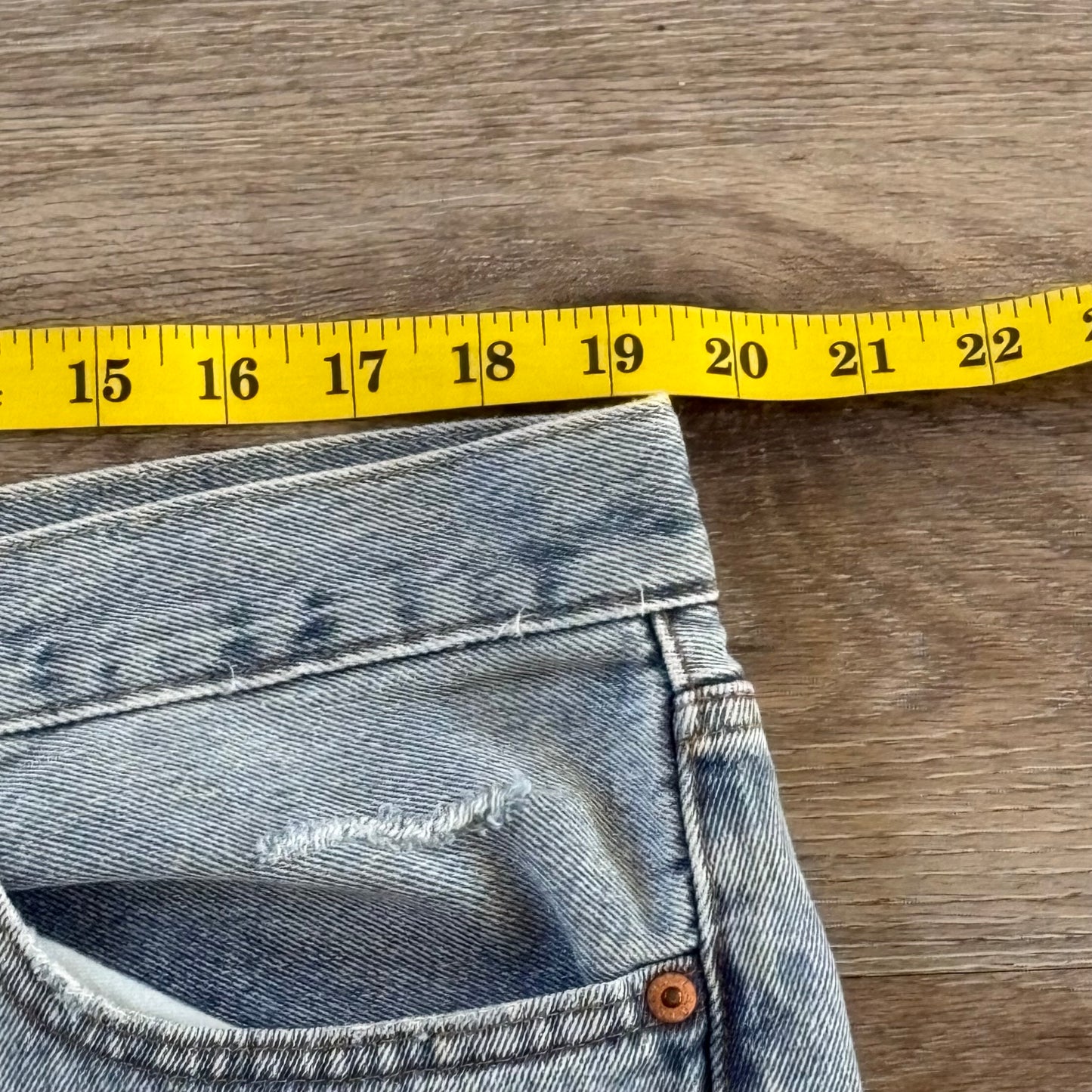 Levis 512 Jeans Straight Leg Size 36L Men's Blue Denim