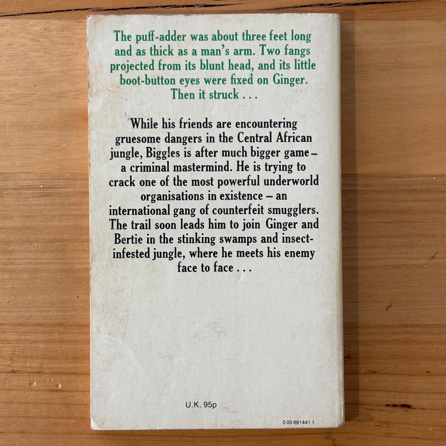 Biggles Paperbacks x 10 Bundle Captain W.E. Johns Vintage Story Books