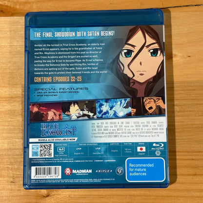 Blue Exorcist Collector's Edition Boxset Blu-Ray Anime Reg B VGC