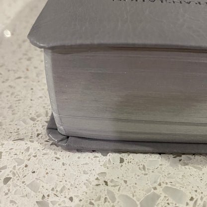 New World Translation Of The Holy Scriptures Bible Silver Leather Bound GD