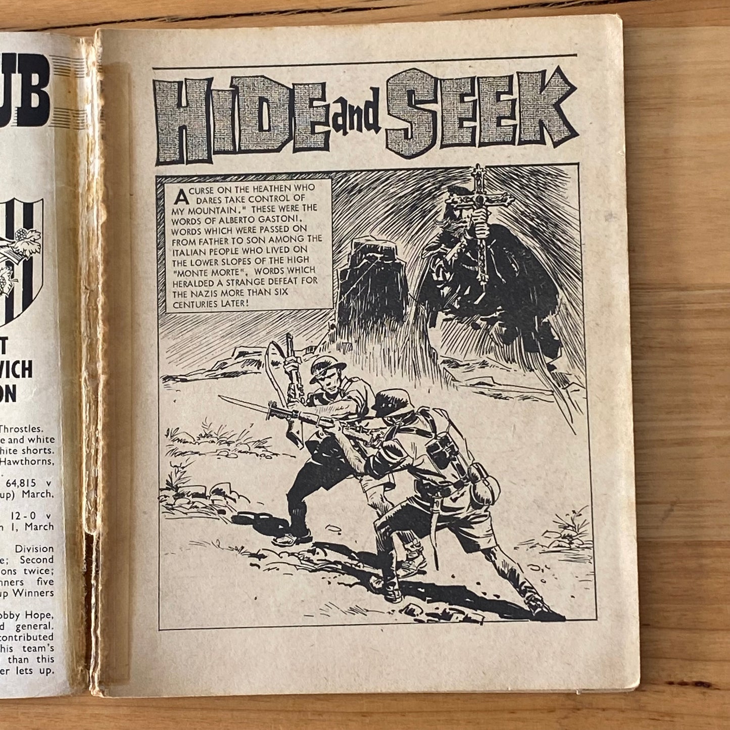 Commando War Comic #505 Hide And Seek 1970