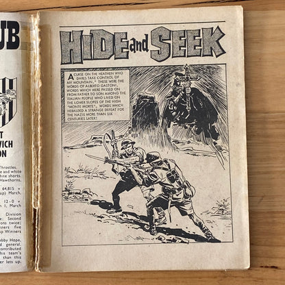 Commando War Comic #505 Hide And Seek 1970