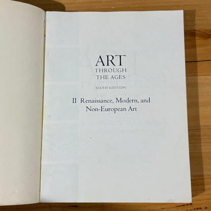 Gardner's Art Through The Ages 6th Edition Paperback 1975 GD
