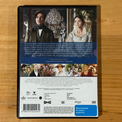 Victoria Series 1-3 and Christmas Special DVD Jenna Coleman ITV Studios PAL4 VGC