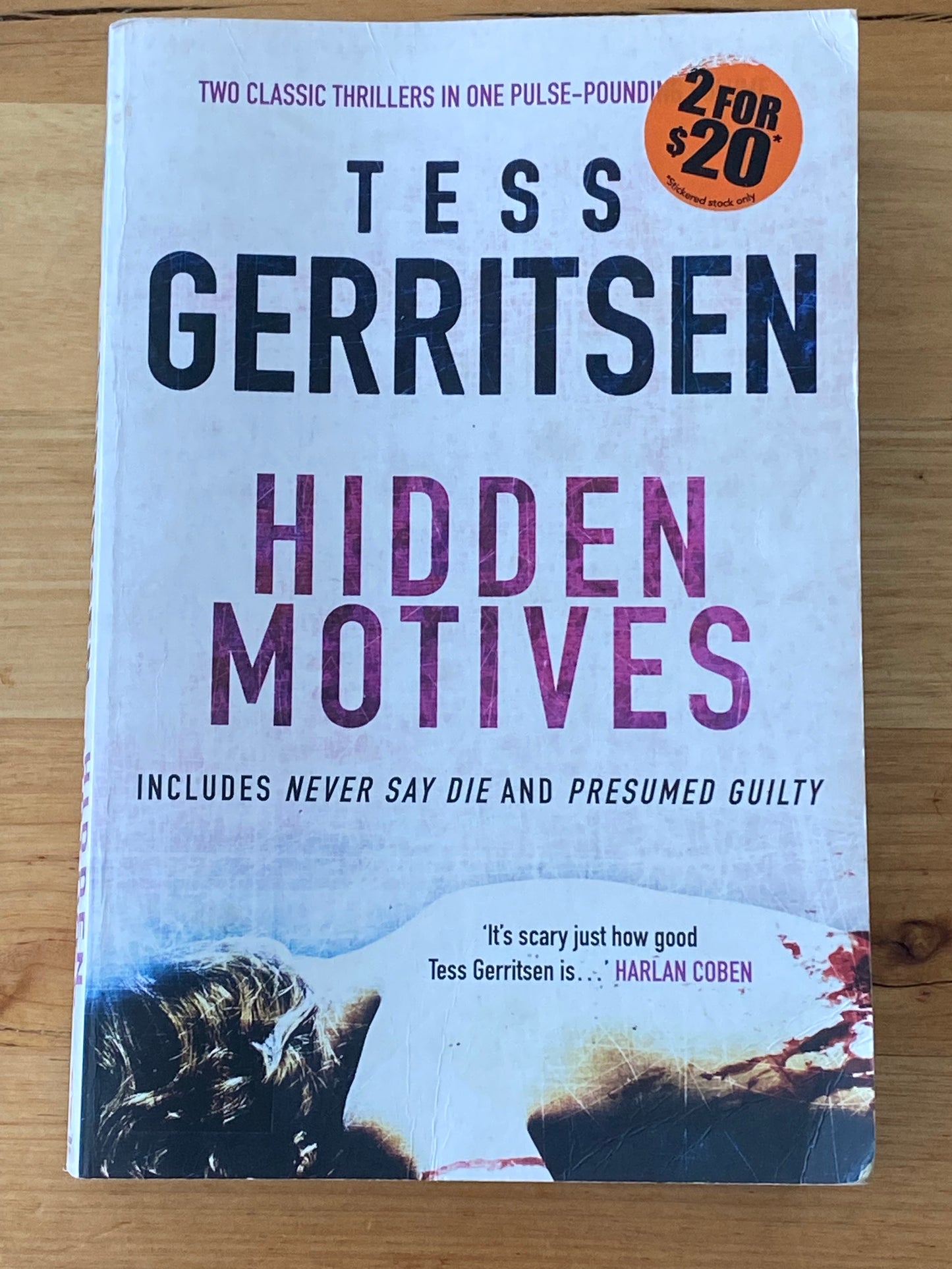 Hidden Motives by Tess Gerritsen Paperback 2014 GD