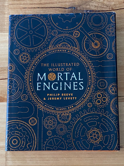 The Illustrated World Of Mortal Engines Reeve Levett Hardcover 2018 GD