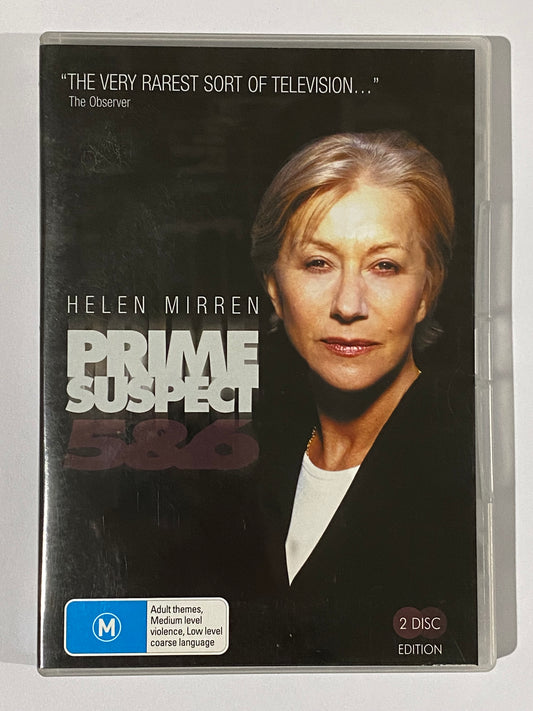 Prime Suspect Series 5-7 & Bonus DVD The Final Act Helen Mirren PAL 4 VGC