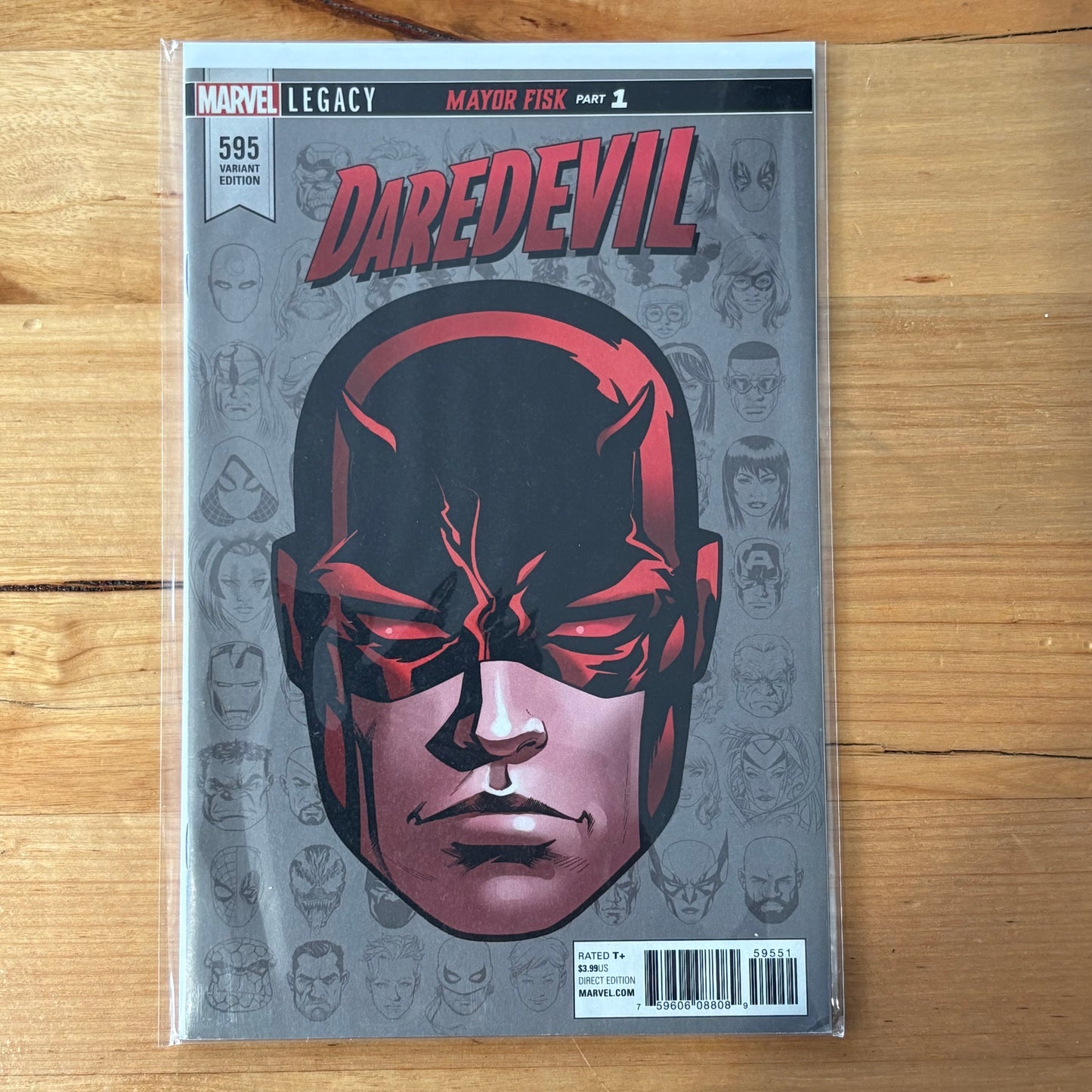 Daredevil (2016) #595 Mike McKone Headshot Variant