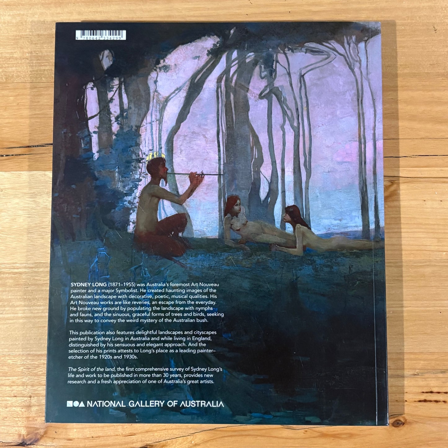 Sydney Long The Spirit Of The Land NGV Australian Art Paperback 2012 GD