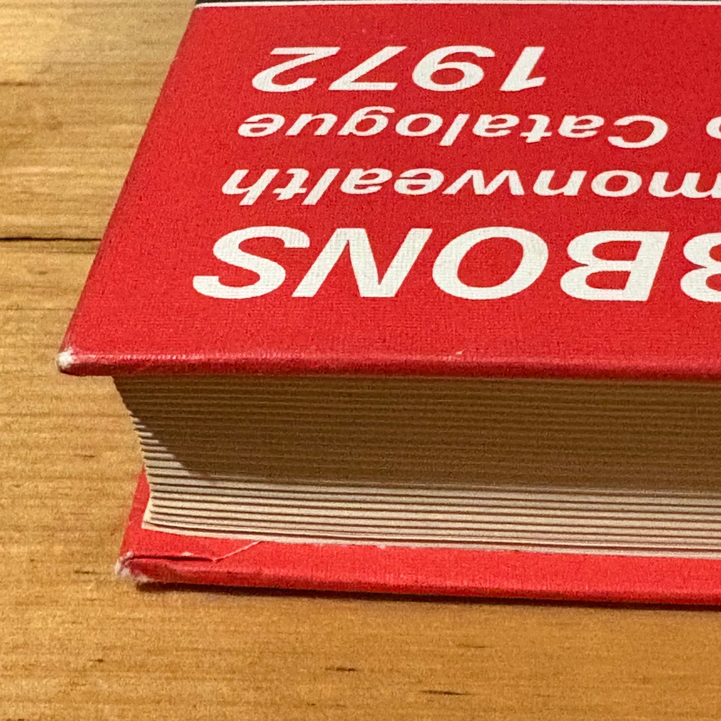 Stanley Gibbons British Commonwealth Stamp Catalogue 1972 Hardcover GD