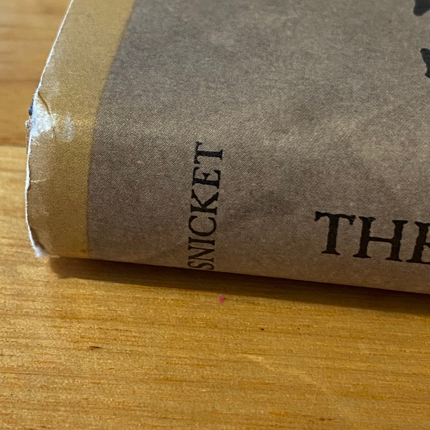 Lemony Snicket: The Unauthorised Biography 1st Print Hardcover 2003 GD