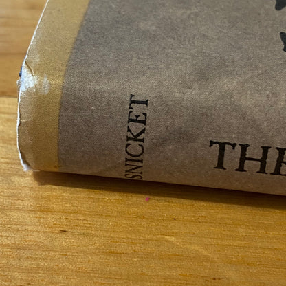 Lemony Snicket: The Unauthorised Biography 1st Print Hardcover 2003 GD