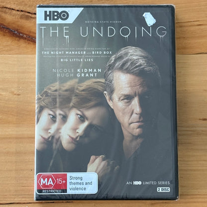The Undoing DVD Nicole Kidman Hugh Grant 2-Disc PAL 4 Brand New Sealed