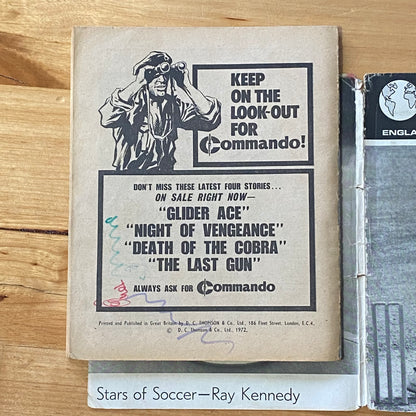 Commando War Comic #694 The Last Gun 1972