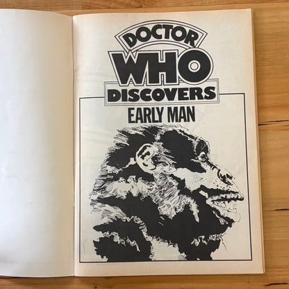 Doctor Who Discovers Prehistoric Animals & Early Man Vintage Paperbacks GD