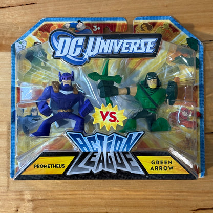 DC Universe Action League Prometheus vs Green Arrow 2011 New Sealed