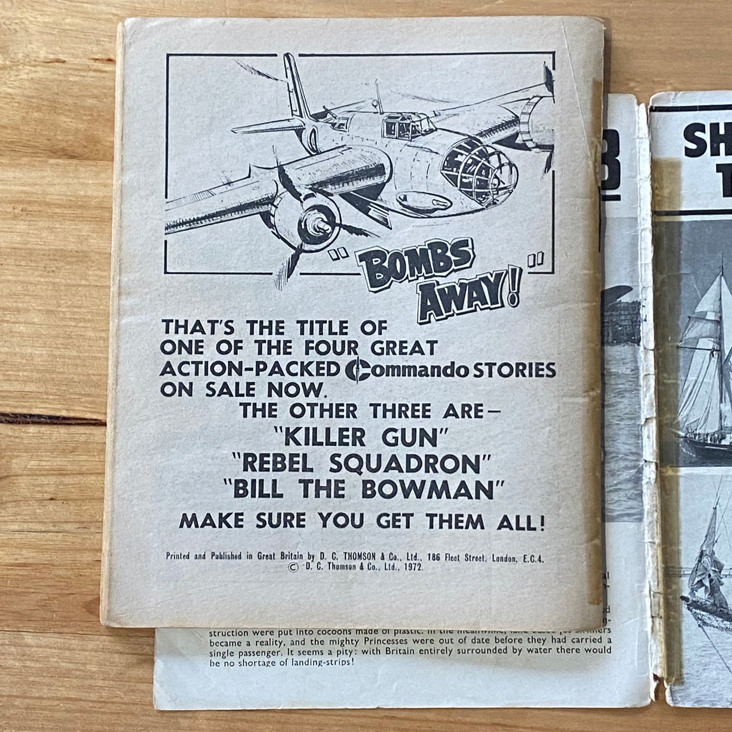 Commando War Comic #661 Rebel Squadron 1972