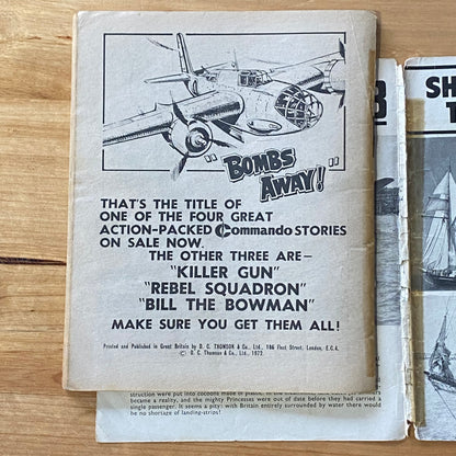 Commando War Comic #661 Rebel Squadron 1972