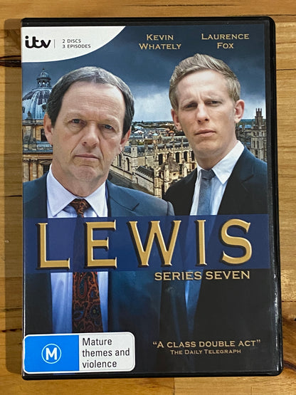 Lewis Series 6-8 DVD ITV Crime Drama Inspector Morse Spin-off PAL 4 VGC