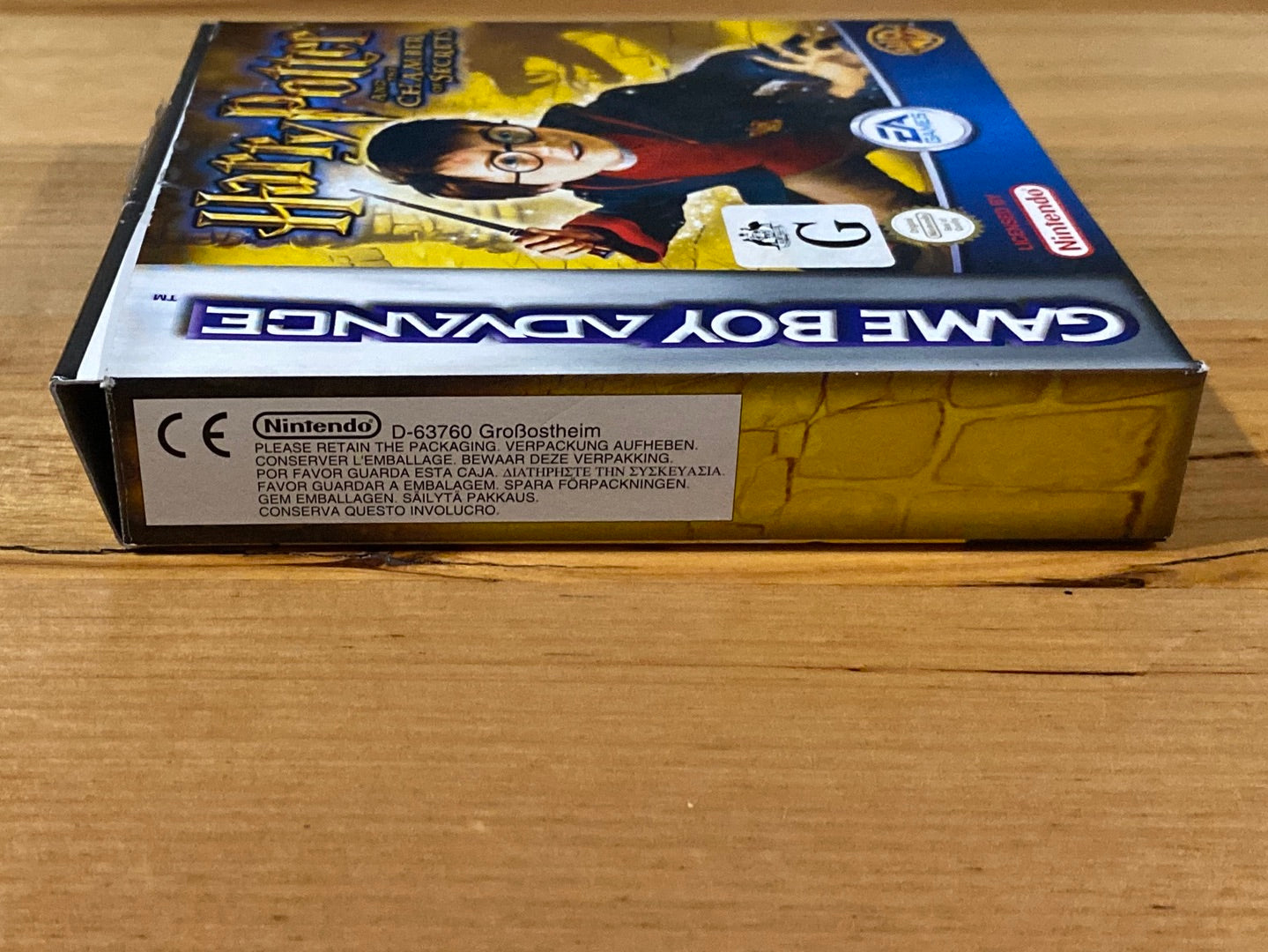 Harry Potter and the Chamber of Secrets, Game Boy Advance, With Manual, VGC