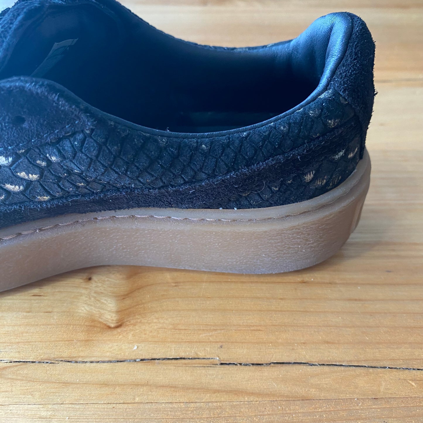 Puma Black Platform Casual Shoes Womens Size 7