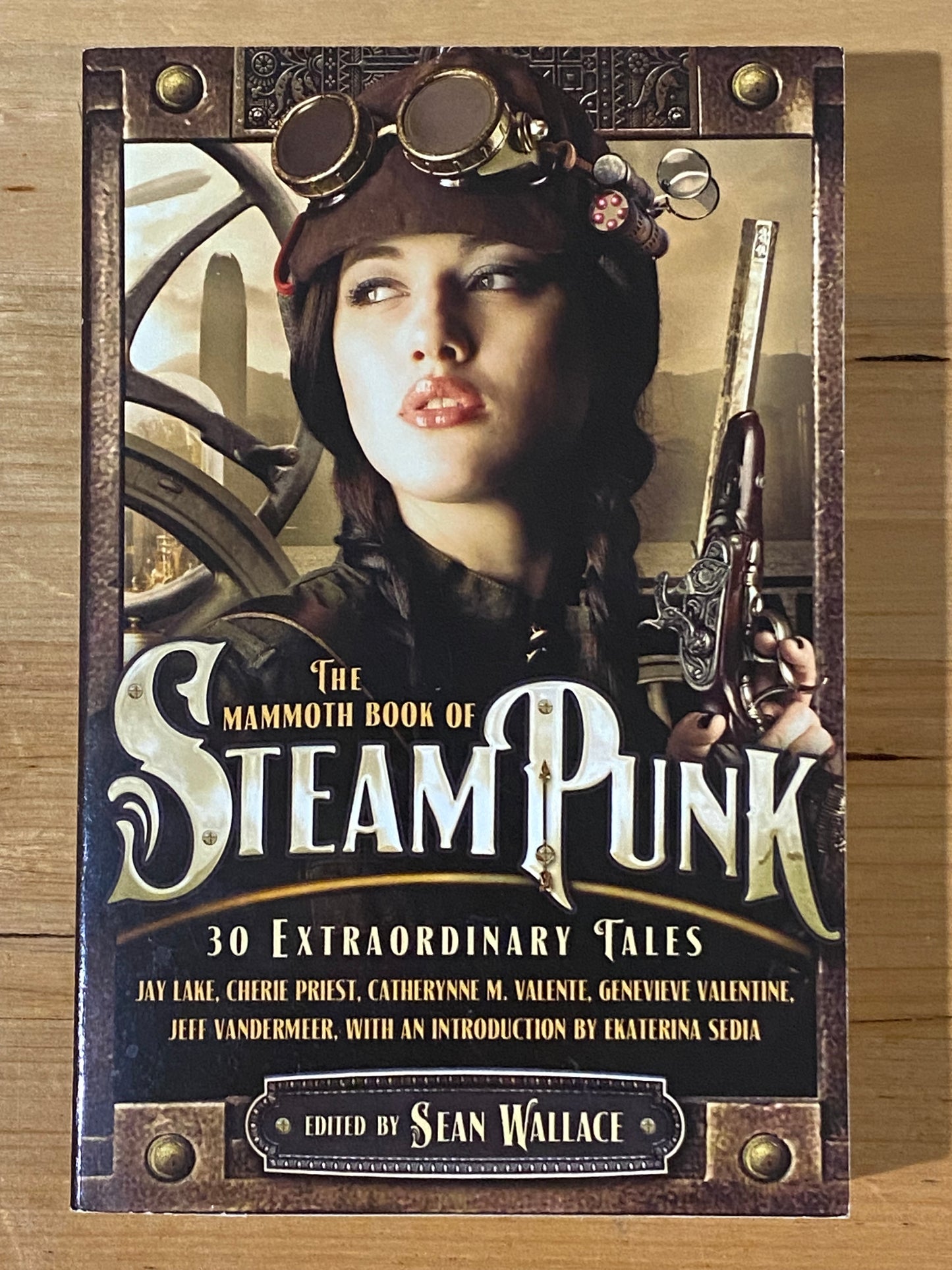 2 Steampunk Anthology Paperbacks 60 stories Garth Nix Holly Black Cassandra Clare