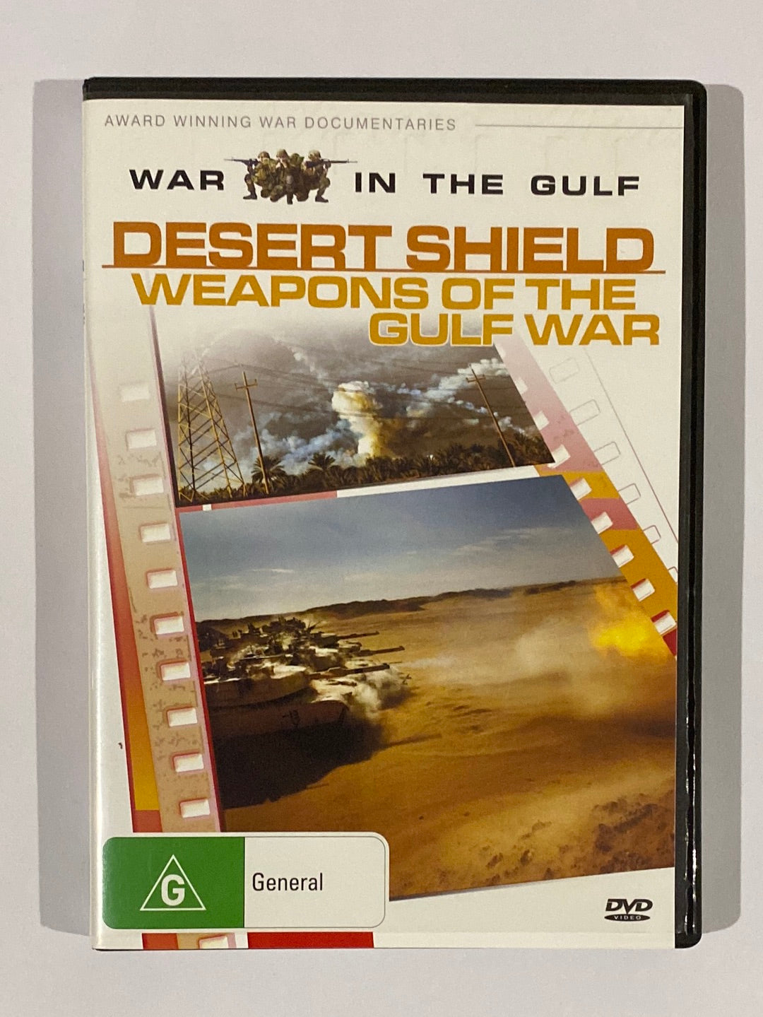 War In The Gulf - Desert Shield Weapons of the Gulf War DVD PAL 4 VGC