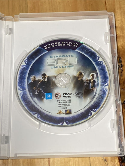 Stargate SG:U Extended Pilot & Complete First Season DVD PAL 4 VGC