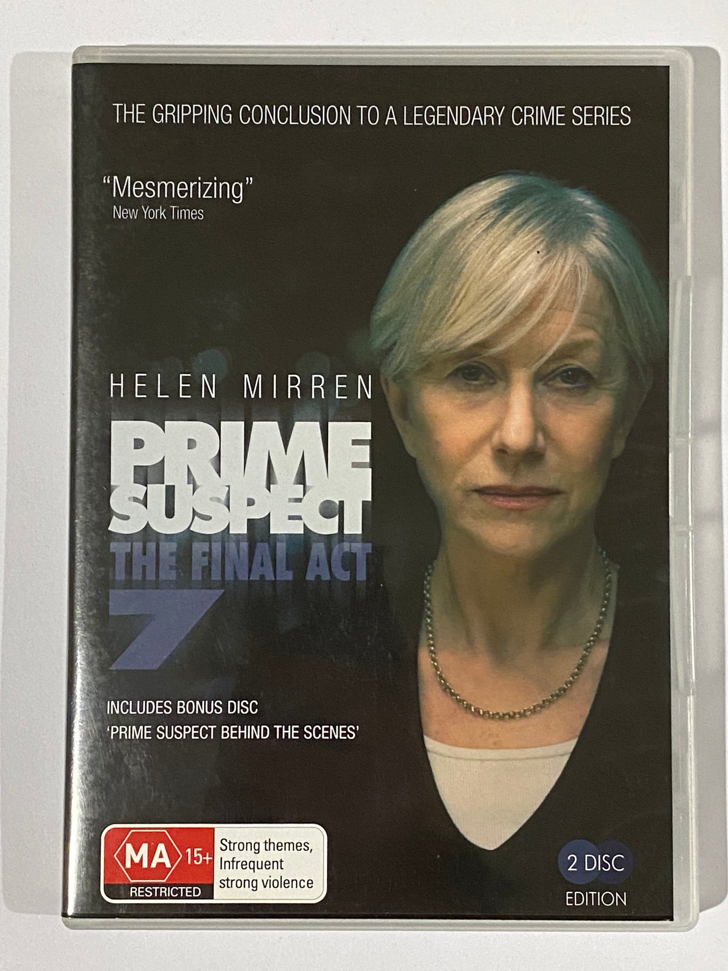 Prime Suspect Series 5-7 & Bonus DVD The Final Act Helen Mirren PAL 4 VGC