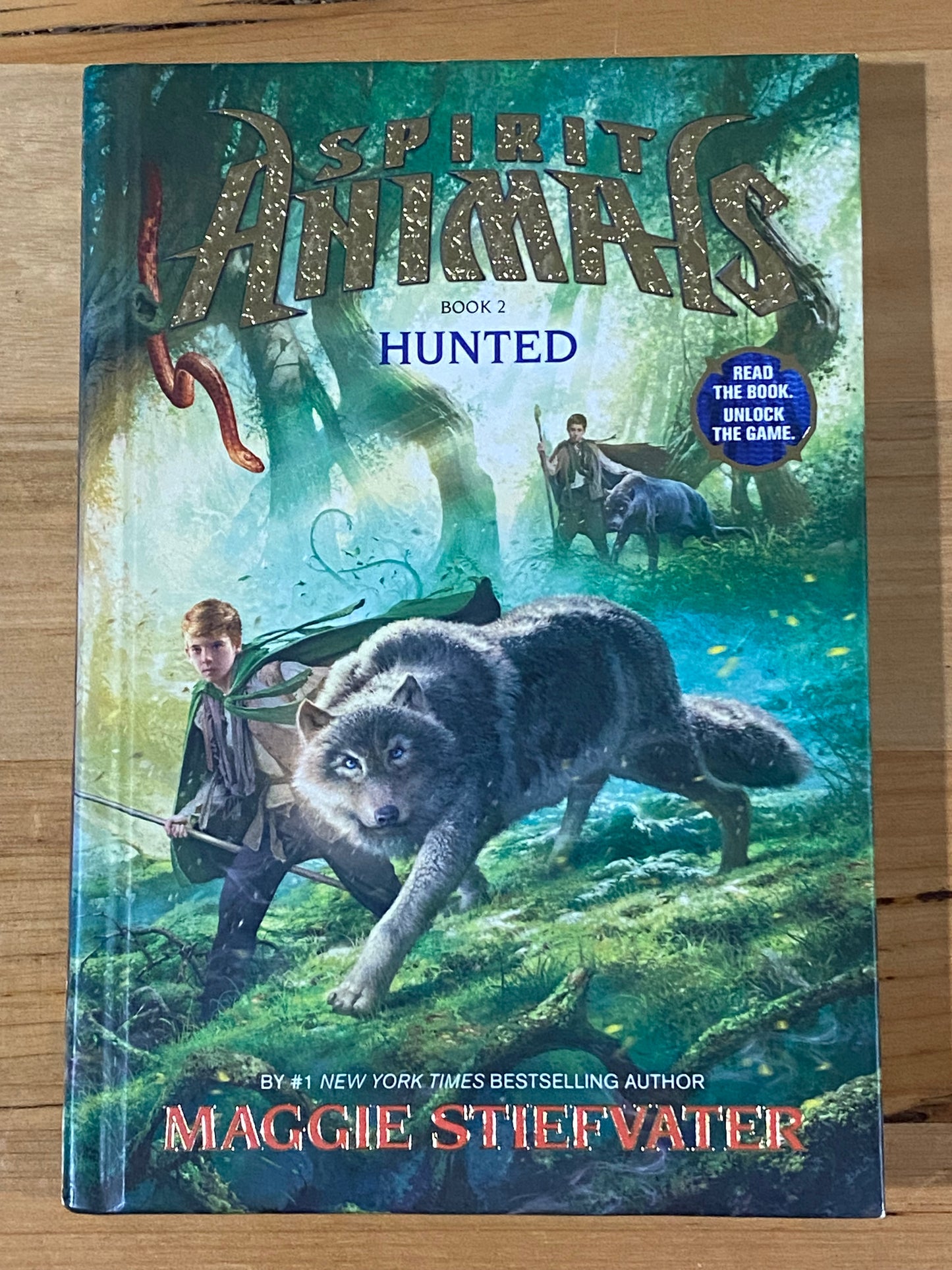 Spirit Animals Book 2 Hunted Maggie Stiefvater Hardcover 2014 VGC