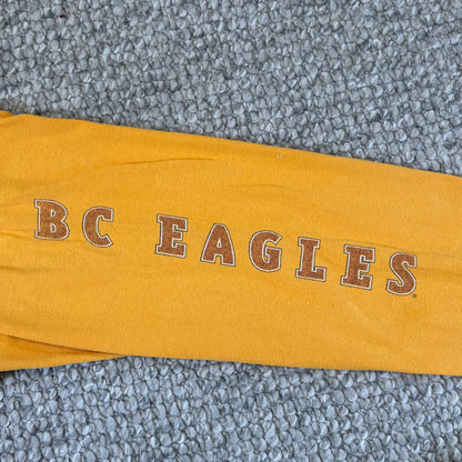 Champion Boston College Orange Long Sleeve Shirt Sports Size M