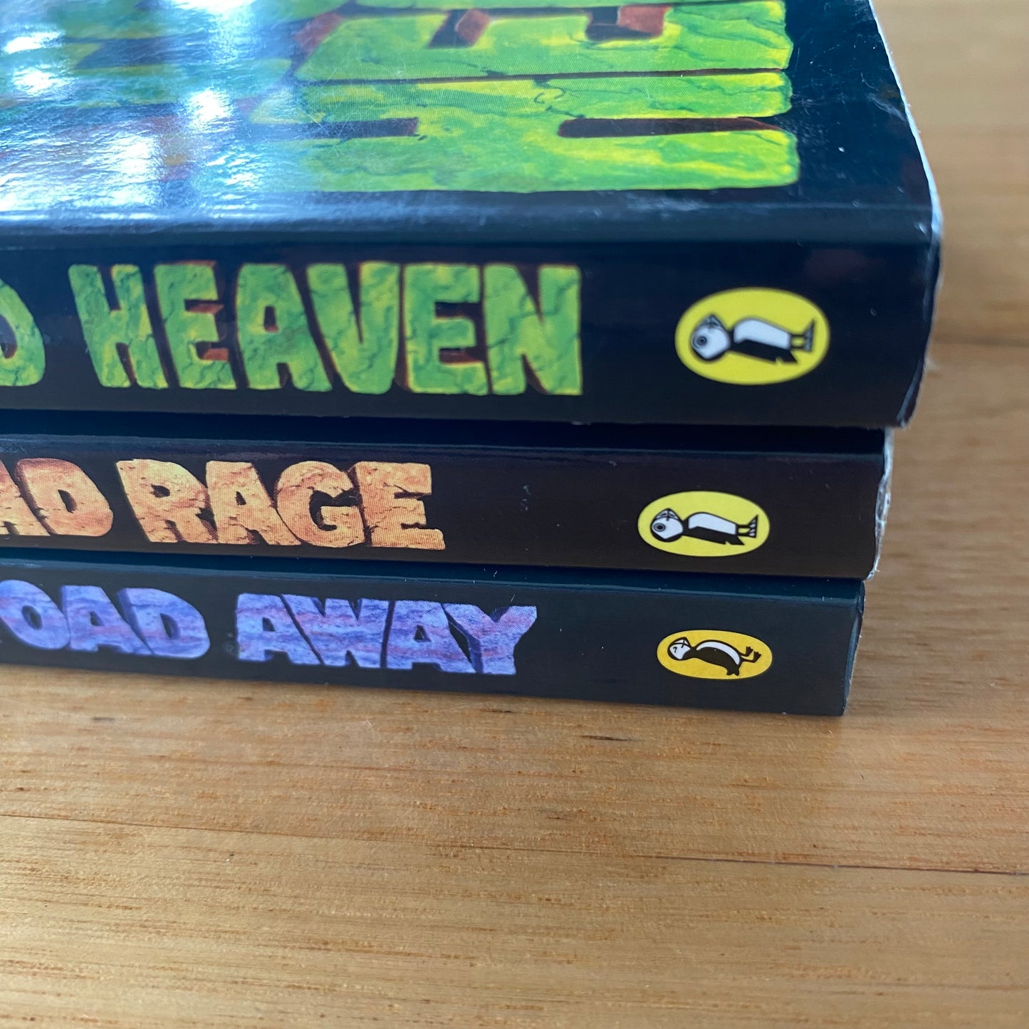 Morris Gleitzman Toad Rage, Toad Heaven & Toad Away Paperback GD