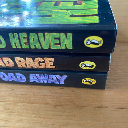 Morris Gleitzman Toad Rage, Toad Heaven & Toad Away Paperback GD
