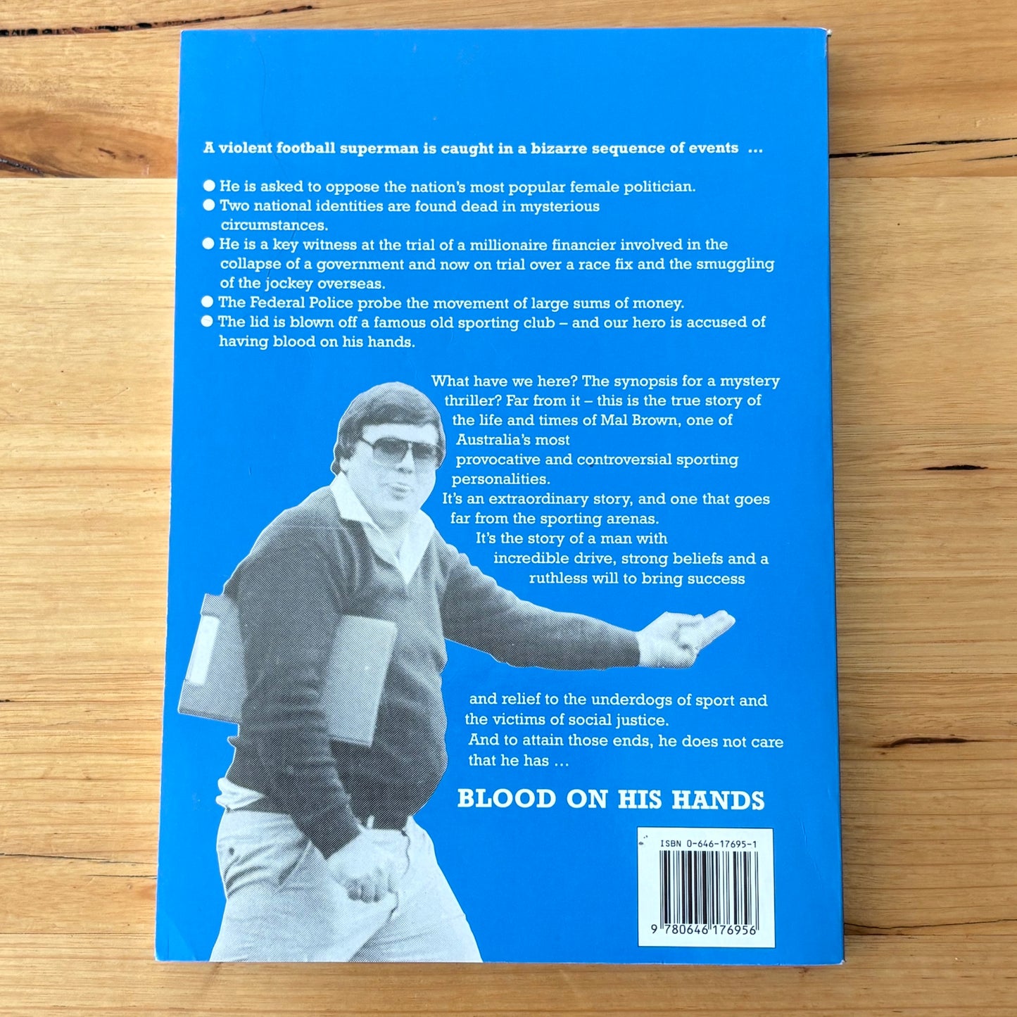Mal Brown And Mongrels I've Met Biography Paperback Aussie Rules VFL 1994 GD
