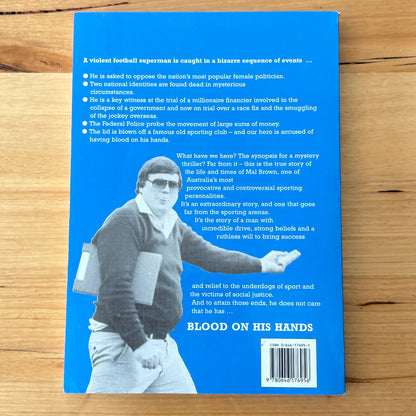 Mal Brown And Mongrels I've Met Biography Paperback Aussie Rules VFL 1994 GD