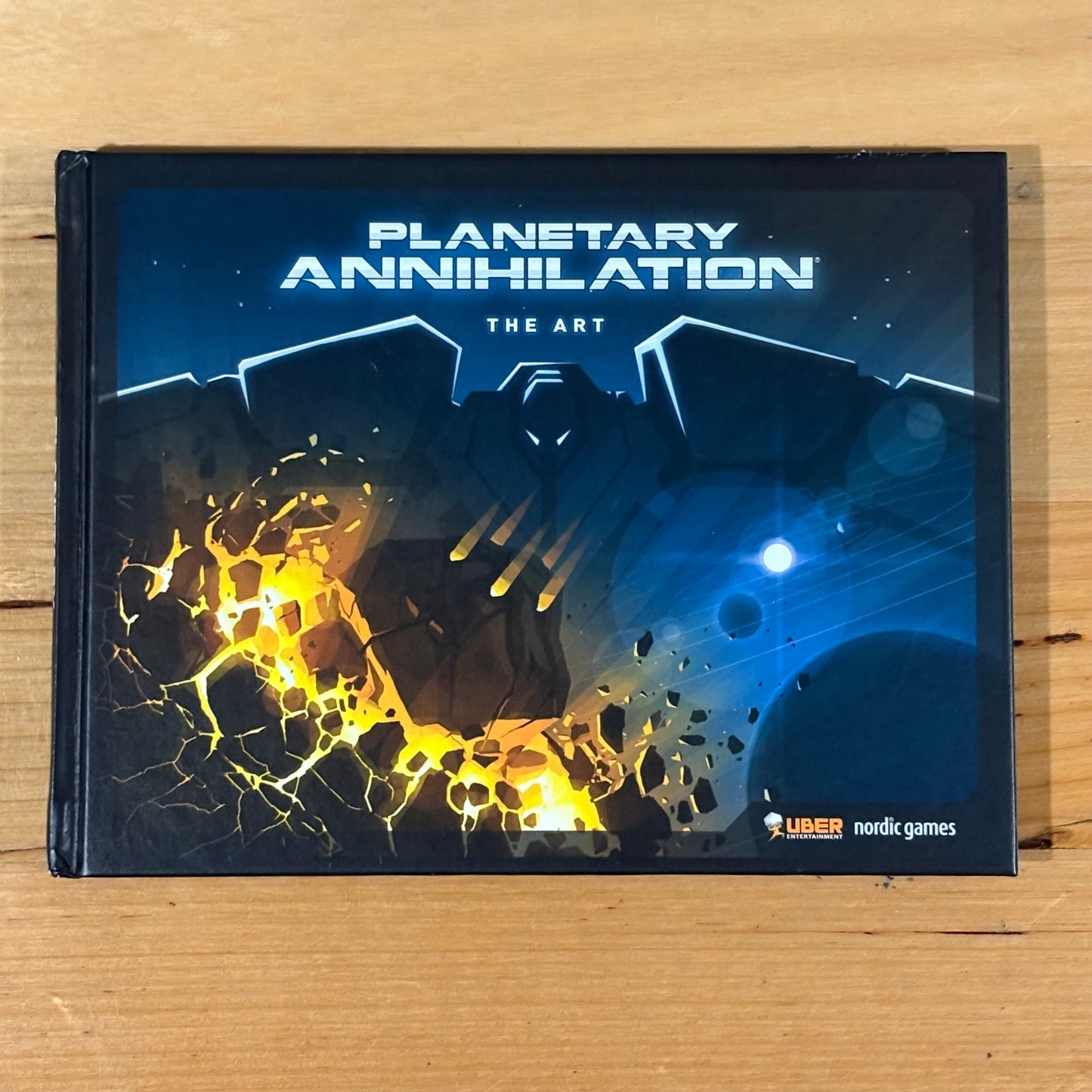 Planetary Annihilation The Artwork Hardcover Uber Entertainment GD