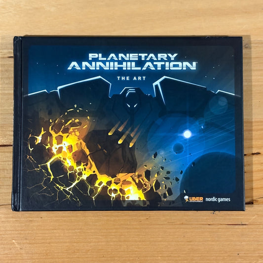 Planetary Annihilation The Artwork Hardcover Uber Entertainment GD