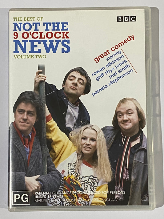 Not The Nine O'Clock News DVD BBC TV Comedy Rowan Atkinson PAL 4 VGC