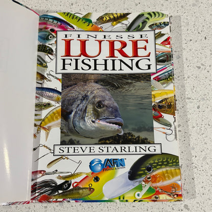 Finesse Lure Fishing by Steve Starling Paperback AFN 2015 SIGNED GD