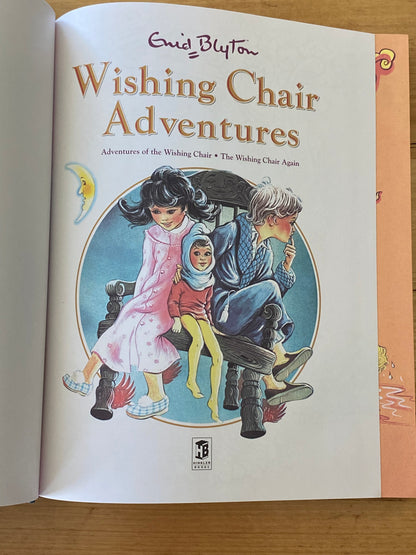 Enid Blyton Wishing Chair Adventures Large Format Illustrated Hardcover 2004 GD