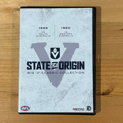 State of Origin Big V Classic Collection DVD Box-Set PAL 4 VGC